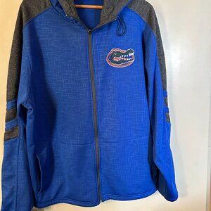 UNISEX UNIV. OF FLORIDA GATOR JACKET - SIZE XL - "COLOSSEUM"- HOODED -FULL ZIP